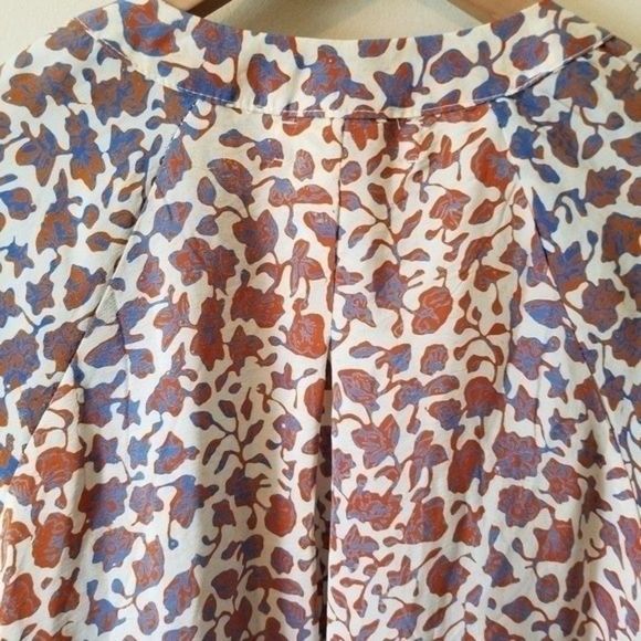 Natalie Martin x GOOP Fiore Silk Vintage Flowers Midi Dress worn by Rihanna - Picture 16 of 16